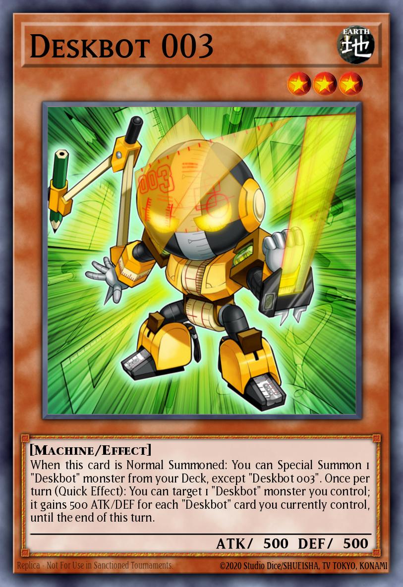 Deskbot 003 Common MP15-EN218 2015 Mega-Tin Mega Pack Yugioh card