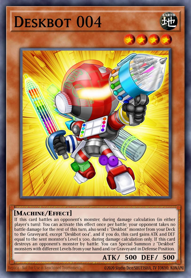 Deskbot 004 Common MP16-EN017 2016 Mega-Tin Mega Pack Yugioh card