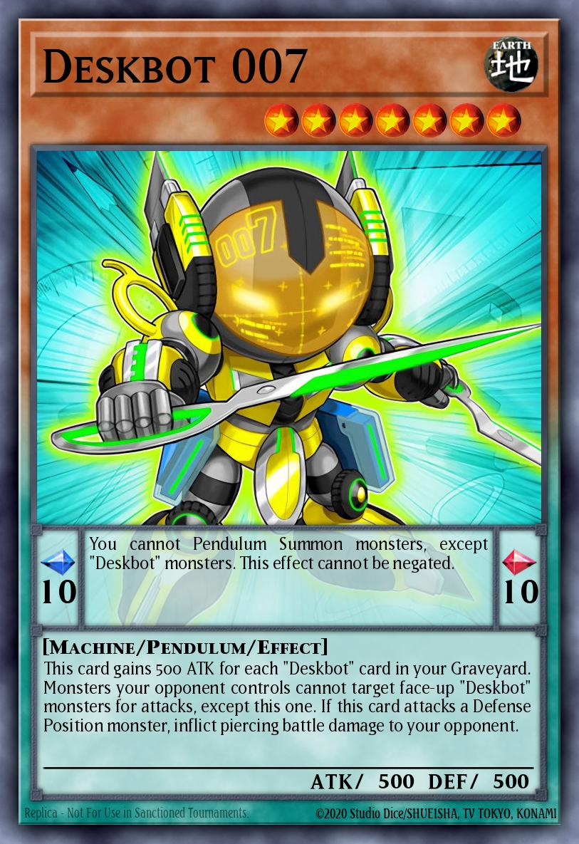 Deskbot 007 Common MP16-EN206 2016 Mega-Tin Mega Pack Yugioh card