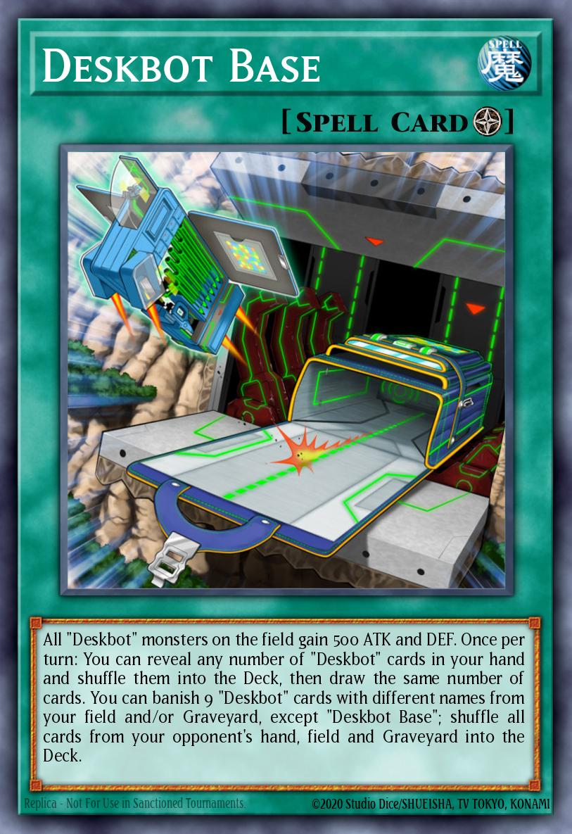Deskbot Base Common MP17-EN036 2017 Mega-Tin Mega Pack Yugioh card