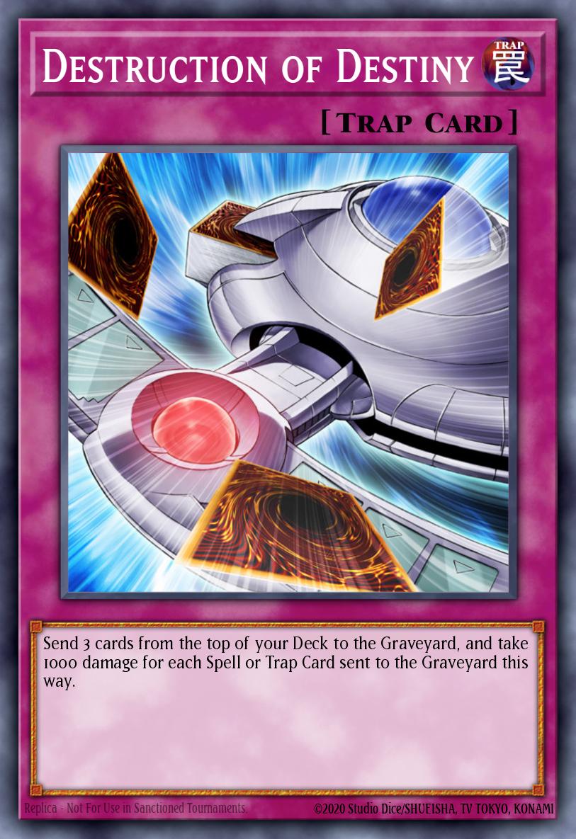 Destruction of Destiny Common DR04-EN231 Dark Revelation Volume 4 Yugioh card