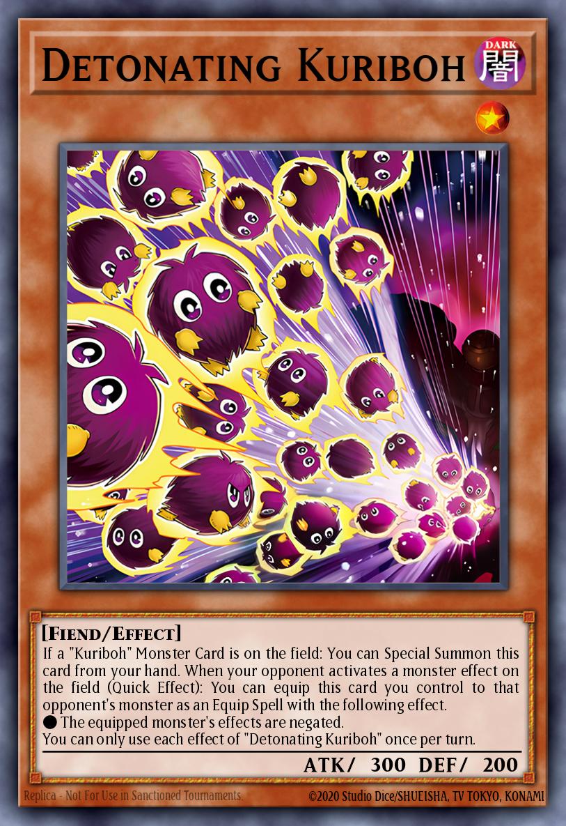 Detonating Kuriboh Super Rare SUDA-EN097 Supreme Darkness Yugioh card