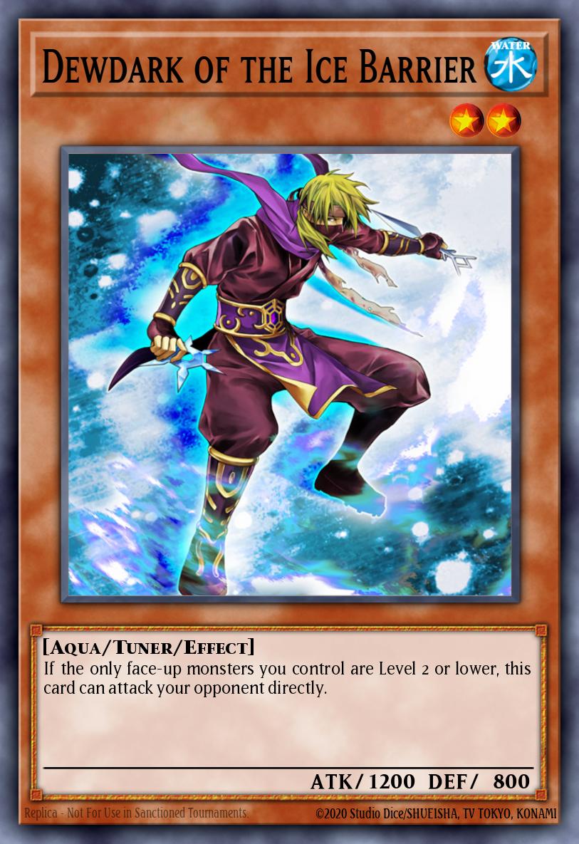 Dewdark of the Ice Barrier Duel Terminal Normal Parallel Rare DT03-EN027 Duel Terminal 3 Yugioh card