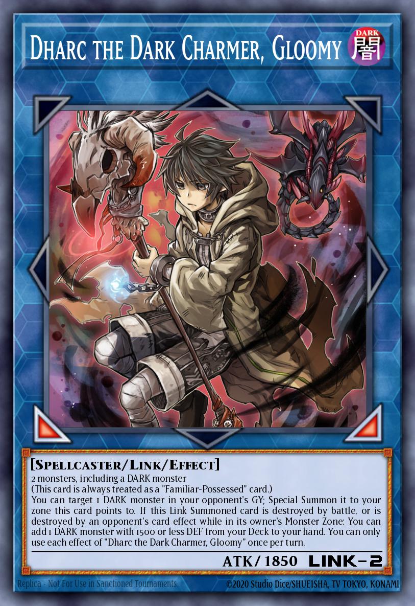 Dharc the Dark Charmer, Gloomy 2 L26D-ENM30 Legendary Modern Decks 2026 Yugioh card