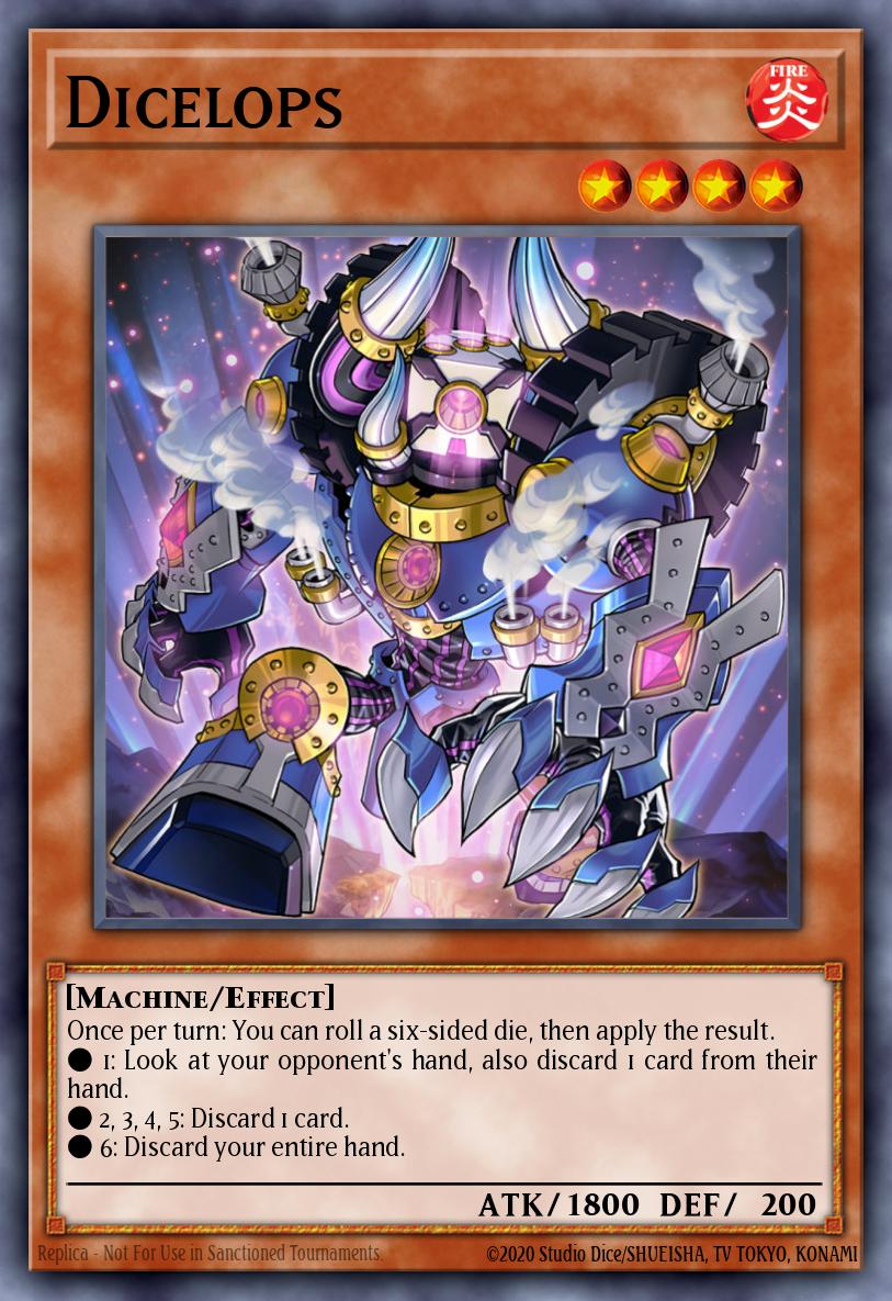 Dicelops Common MP17-EN025 2017 Mega-Tin Mega Pack Yugioh card