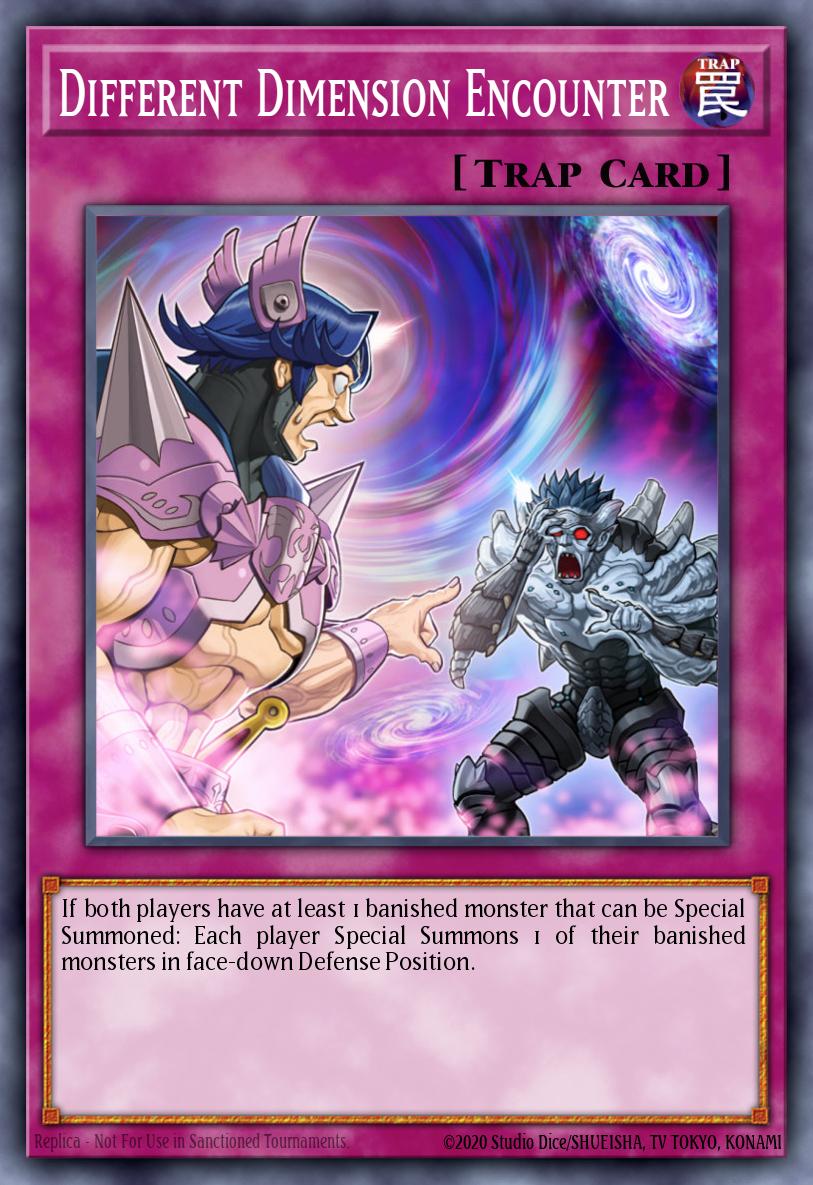 Different Dimension Encounter Common SGX3-ENF18 Speed Duel GX Duelists of Shadows Yugioh card
