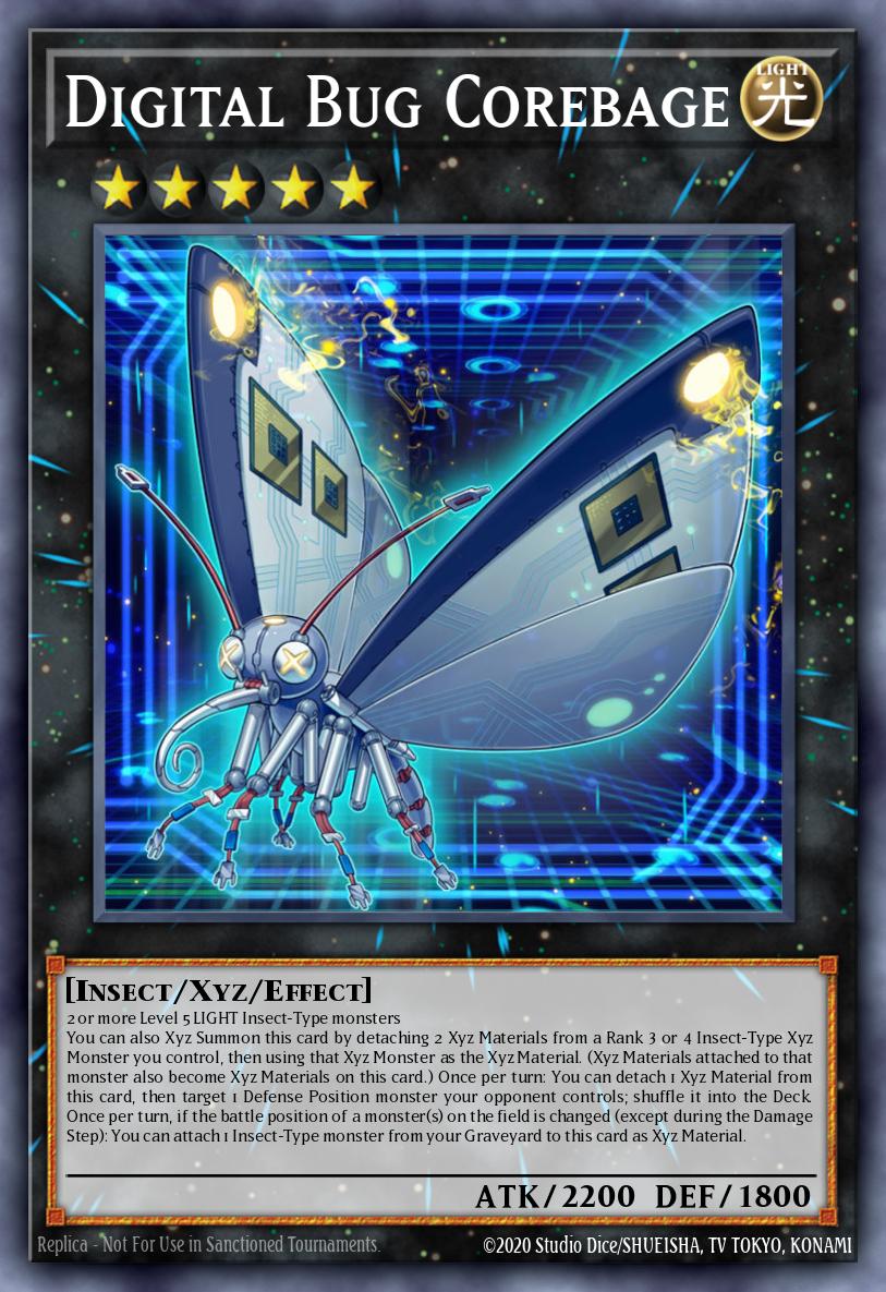 Digital Bug Corebage Common MP17-EN028 2017 Mega-Tin Mega Pack Yugioh card