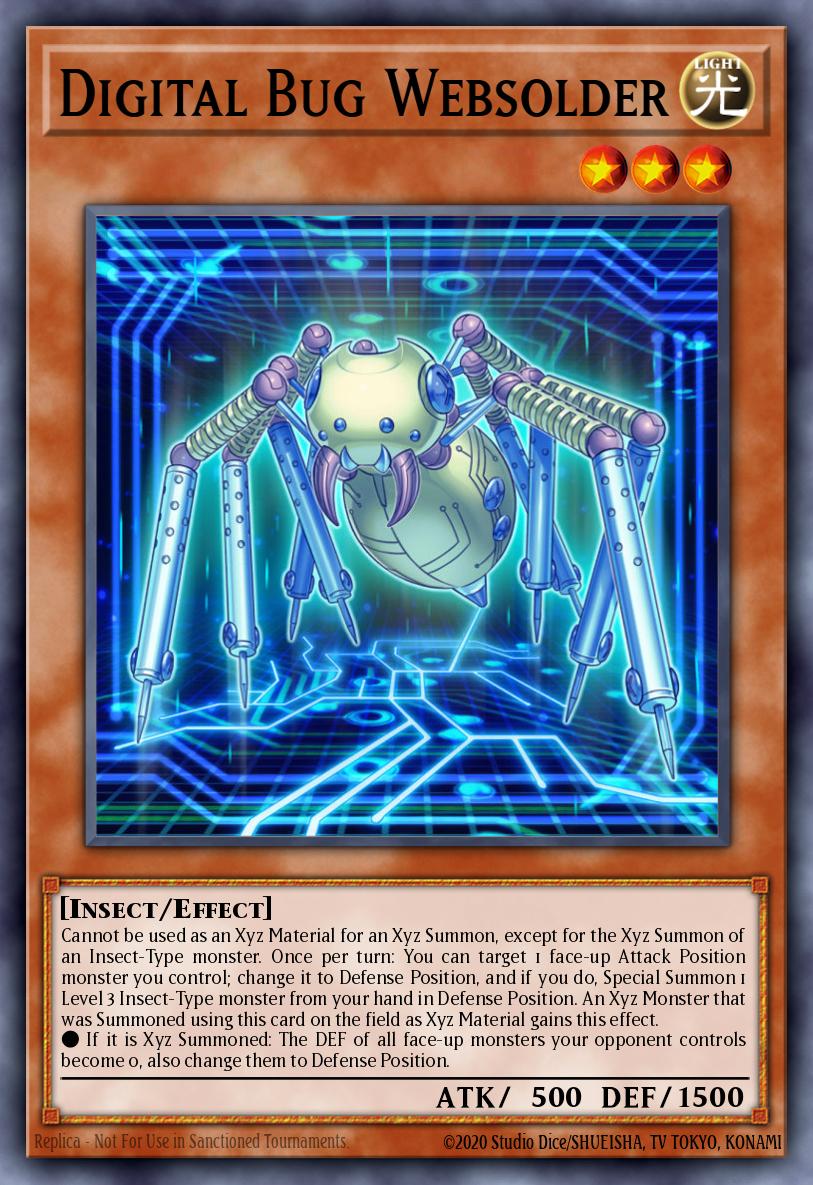 Digital Bug Websolder Common MP17-EN018 2017 Mega-Tin Mega Pack Yugioh card