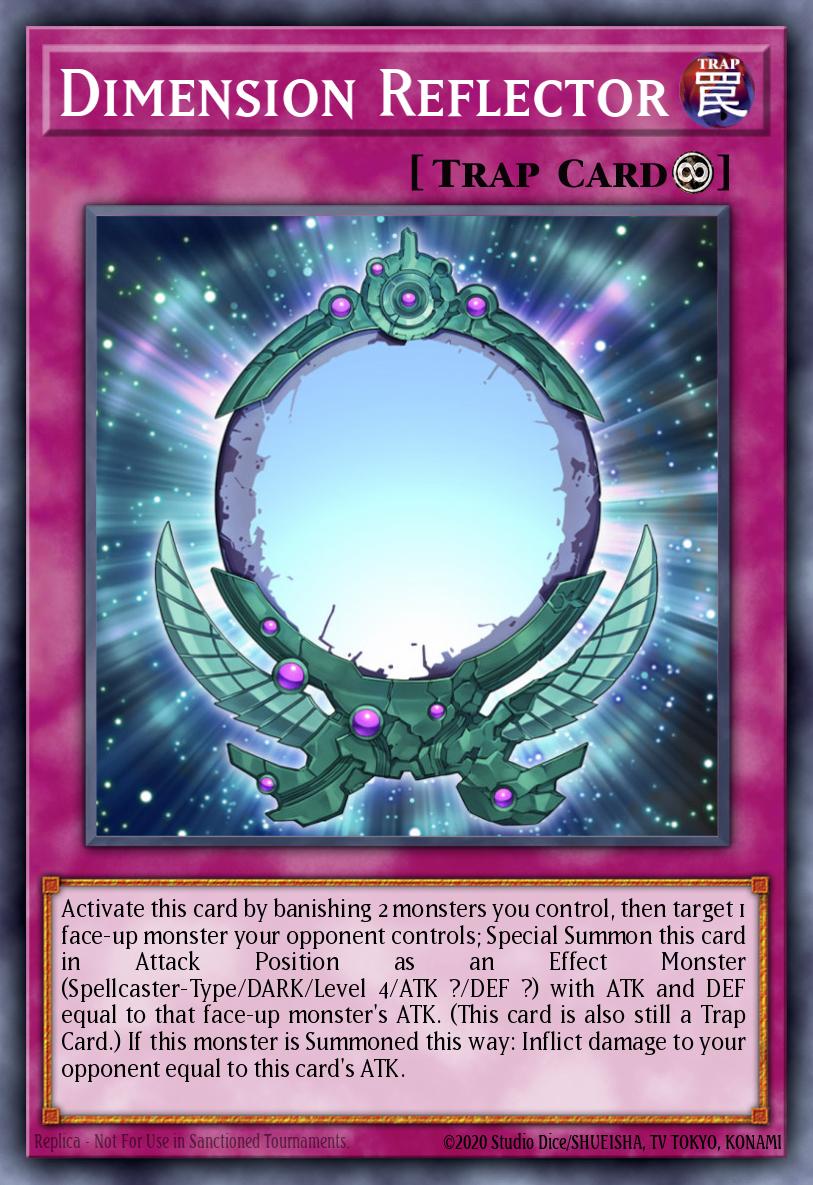 Dimension Reflector Ultra Rare MVP1-EN021 Yu-Gi-Oh! The Dark Side of Dimensions Movie Pack Yugioh card