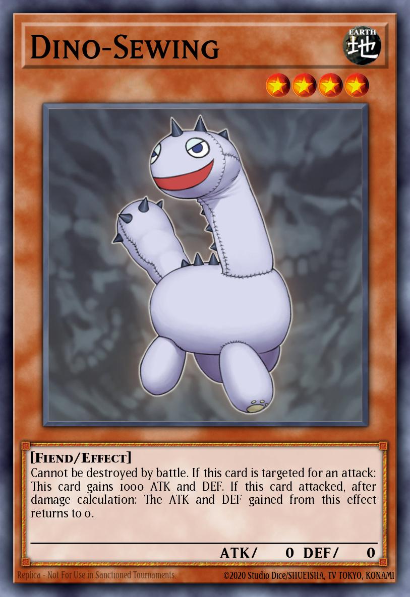 Dino-Sewing Common MP17-EN166 2017 Mega-Tin Mega Pack Yugioh card