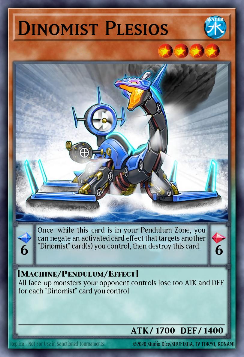 Dinomist Plesios Common MP16-EN194 2016 Mega-Tin Mega Pack Yugioh card