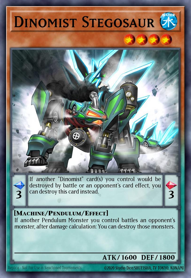 Dinomist Stegosaur Common MP16-EN193 2016 Mega-Tin Mega Pack Yugioh card