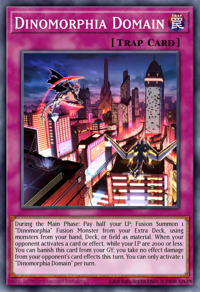 Dinomorphia Domain Ultra Rare MP23-EN037 25th Anniversary Tin Dueling Heroes Mega Pack Yugioh card