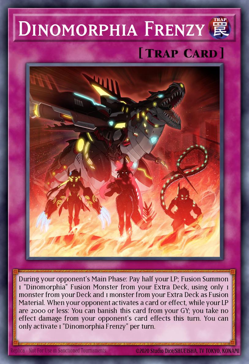 Dinomorphia Frenzy Super Rare MP23-EN107 25th Anniversary Tin Dueling Heroes Mega Pack Yugioh card
