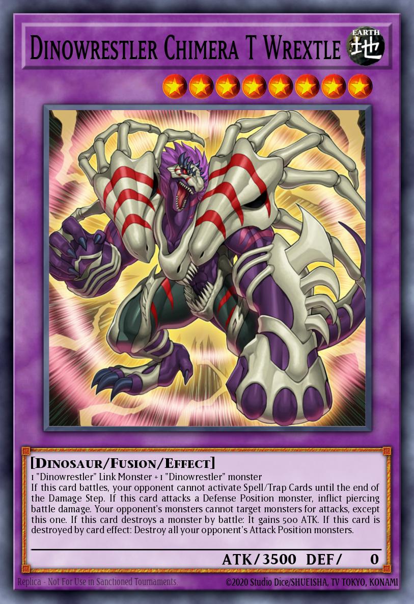 Dinowrestler Chimera T Wrextle Common MP20-EN063 2020 Tin of Lost Memories Mega Pack Yugioh card