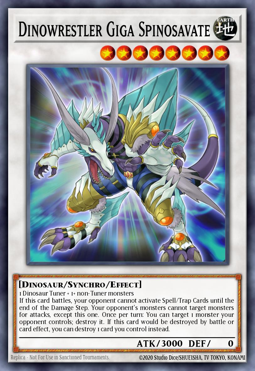 Dinowrestler Giga Spinosavate Common MP20-EN066 2020 Tin of Lost Memories Mega Pack Yugioh card