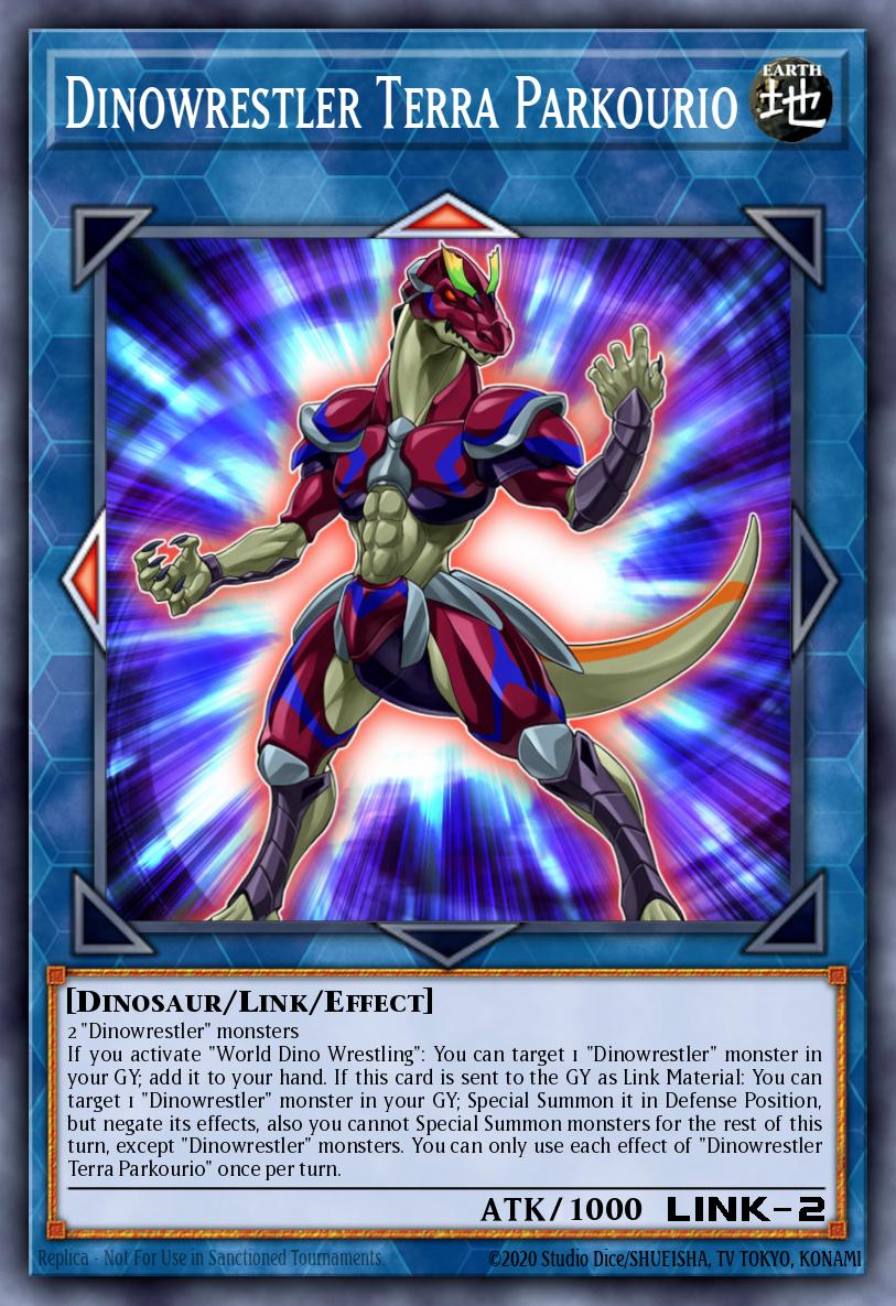 Dinowrestler Terra Parkourio Common MP20-EN069 2020 Tin of Lost Memories Mega Pack Yugioh card