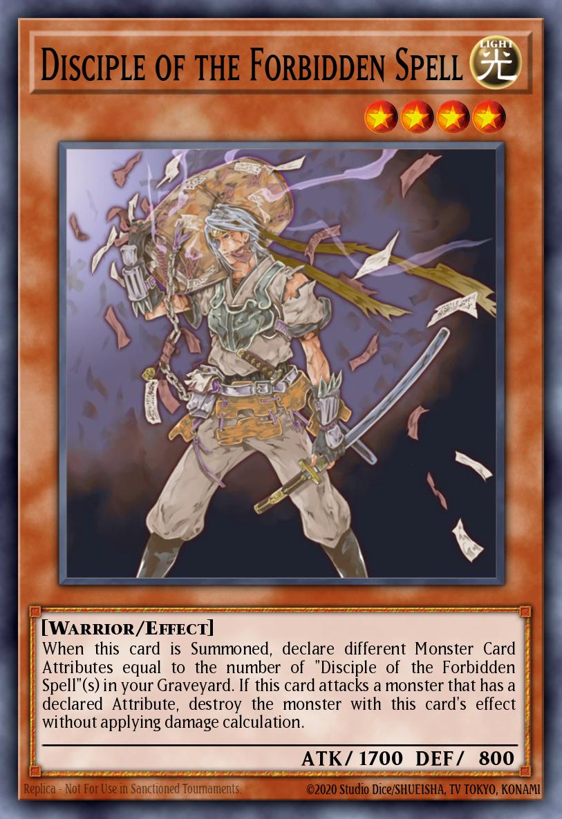 Disciple of the Forbidden Spell Common DR04-EN136 Dark Revelation Volume 4 Yugioh card