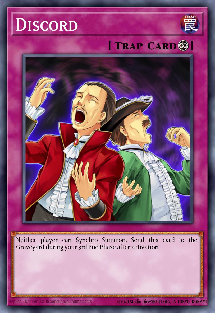 Discord Super Rare ANPR-EN068 Ancient Prophecy Yugioh card