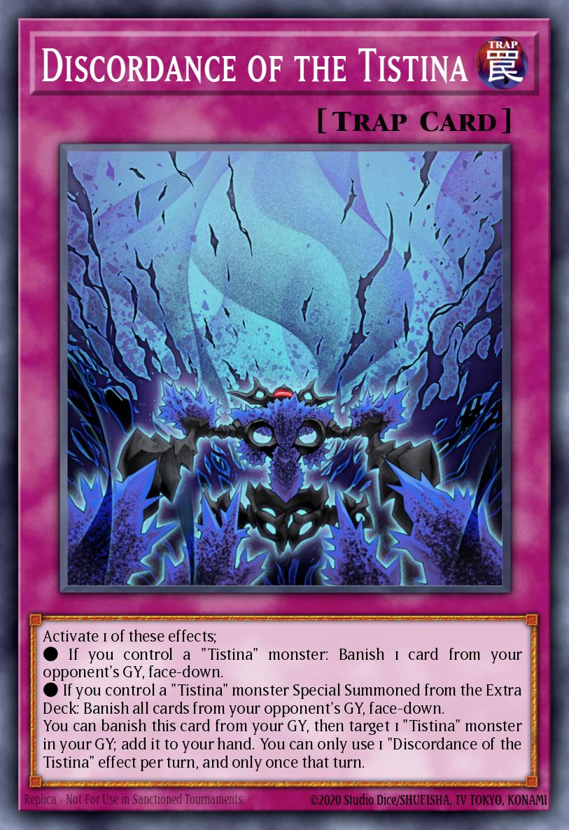 Discordance of the Tistina Common AGOV-EN092 Age of Overlord Yugioh card