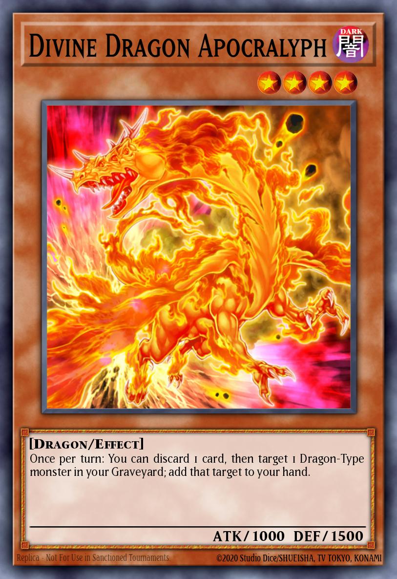 Divine Dragon Apocralyph Common ORCS-EN036 Order of Chaos Yugioh card