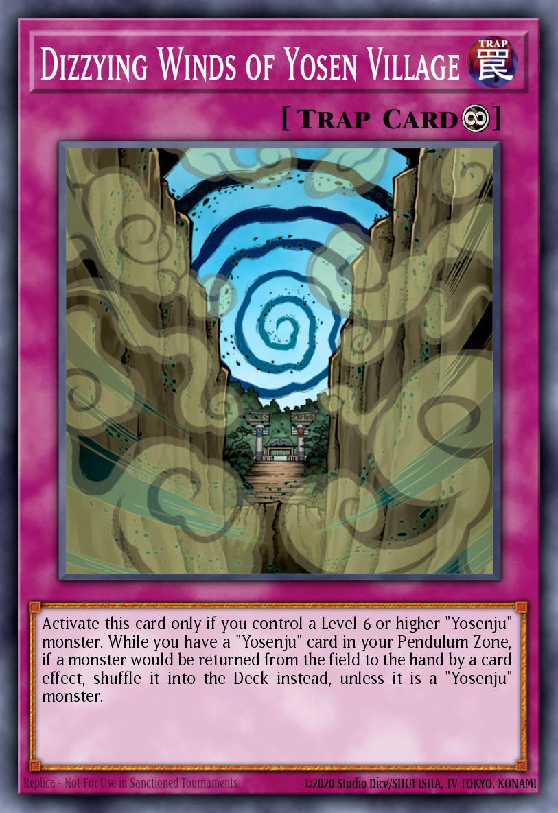 Dizzying Winds of Yosen Village Common CROS-EN070 Crossed Souls Yugioh card