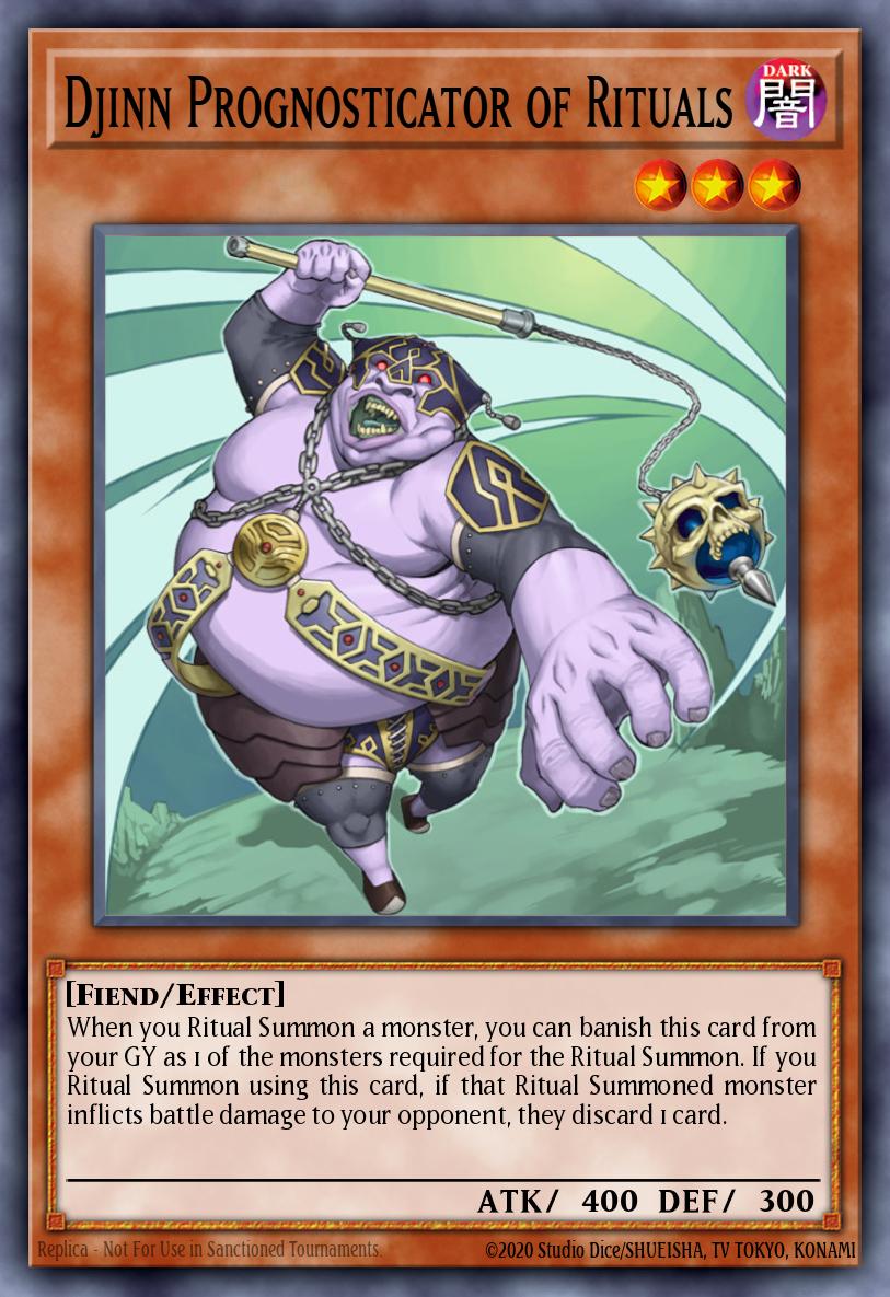 Djinn Prognosticator of Rituals Rare ABPF-EN038 Absolute Powerforce Yugioh card