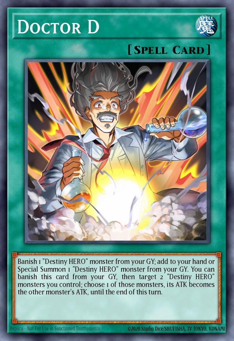Doctor D Ultra Rare BROL-EN010 Brothers of Legend Yugioh card