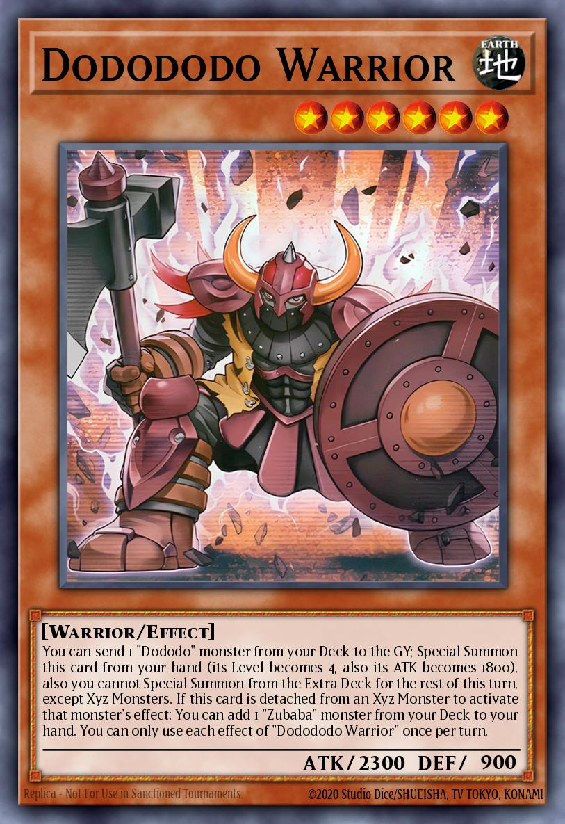 Dodododo Warrior Starlight Rare DUAD-EN004 Duelists Advance Yugioh card