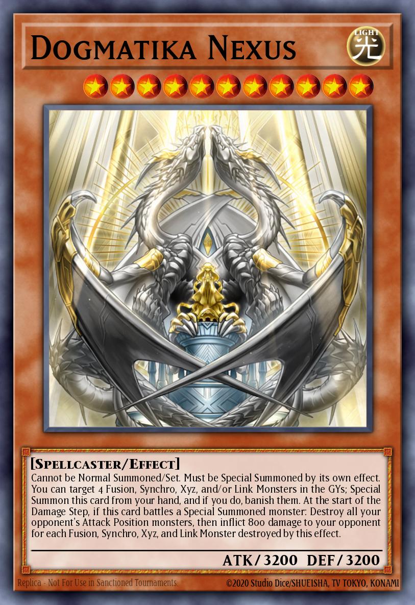 Dogmatika Nexus Ultra Rare MP21-EN106 2021 Tin of Ancient Battles Yugioh card