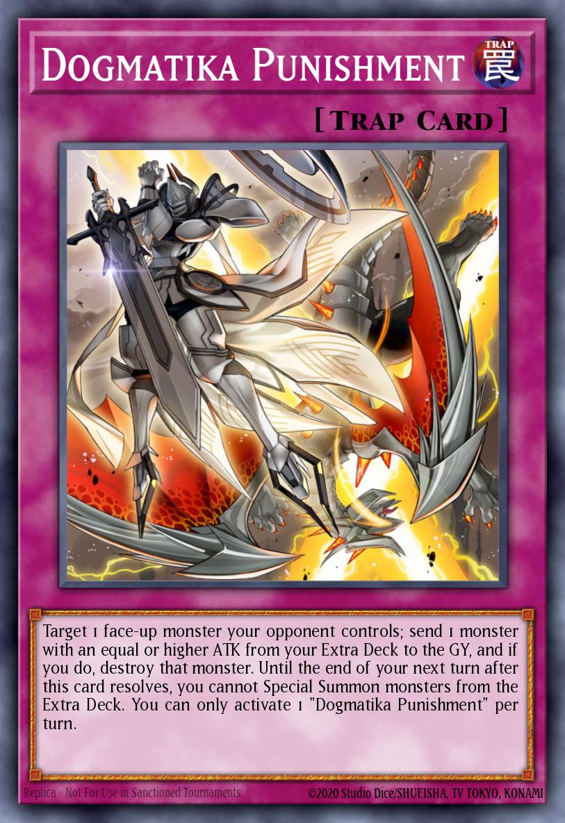 Dogmatika Punishment Ultra Rare CH01-EN039 THE CHRONICLES DECK: The Fallen & The Virtuous (All-Foil Edition) Yugioh card