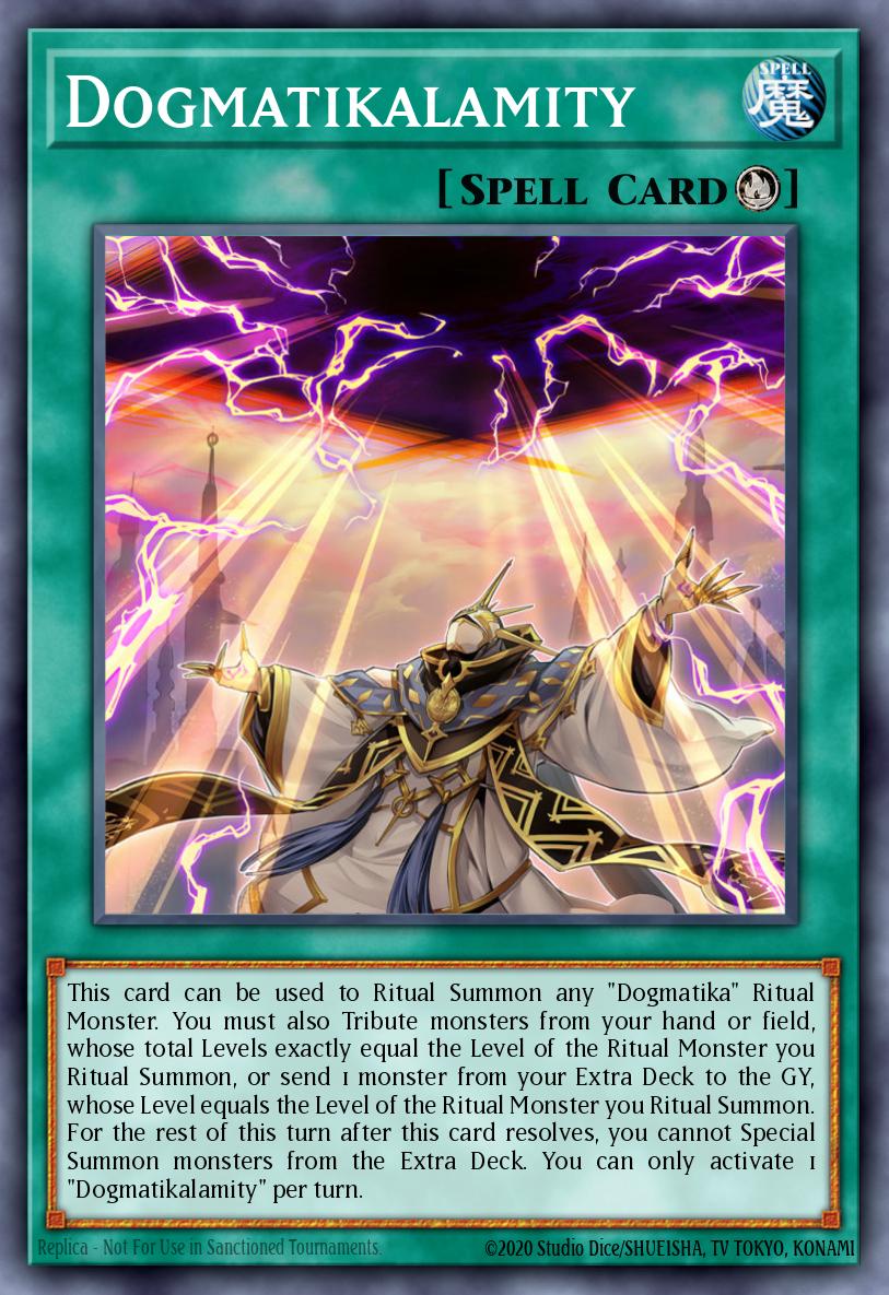 Dogmatikalamity Common LIOV-EN053 Lightning Overdrive Yugioh card