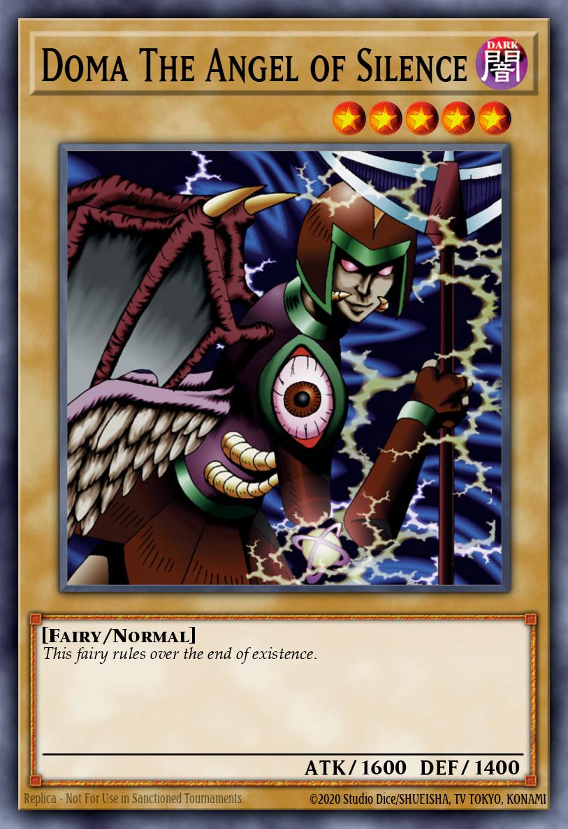Doma The Angel of Silence Common MRD-015 Metal Raiders Yugioh card