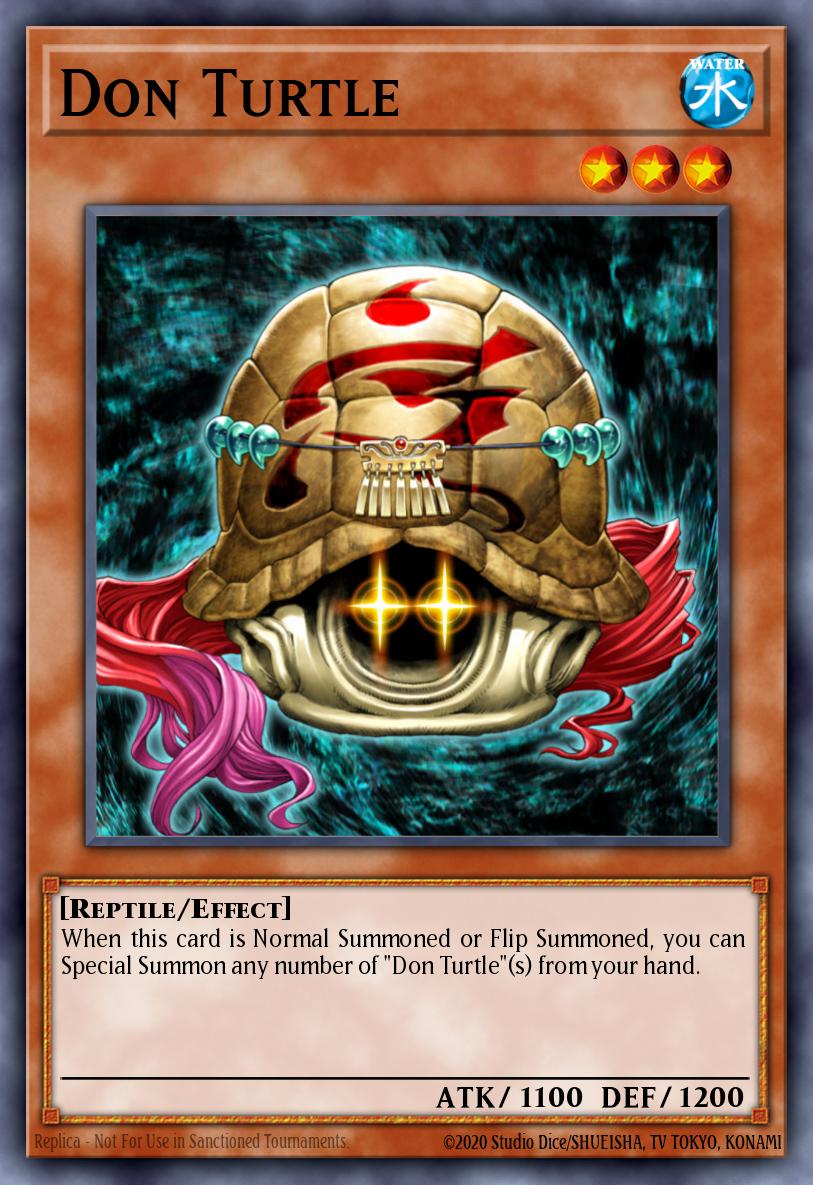 Don Turtle Common DR2-EN072 Dark Revelation Volume 2 Yugioh card