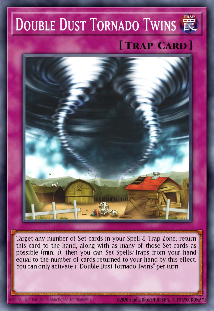 Double Dust Tornado Twins Common MP23-EN147 25th Anniversary Tin Dueling Heroes Mega Pack Yugioh card