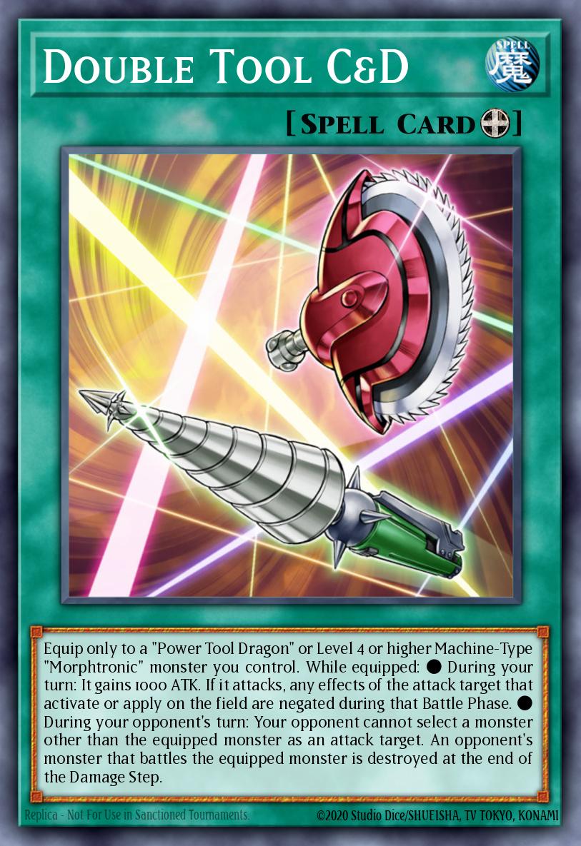 Double Tool CandD Common RGBT-EN053 Raging Battle Yugioh card