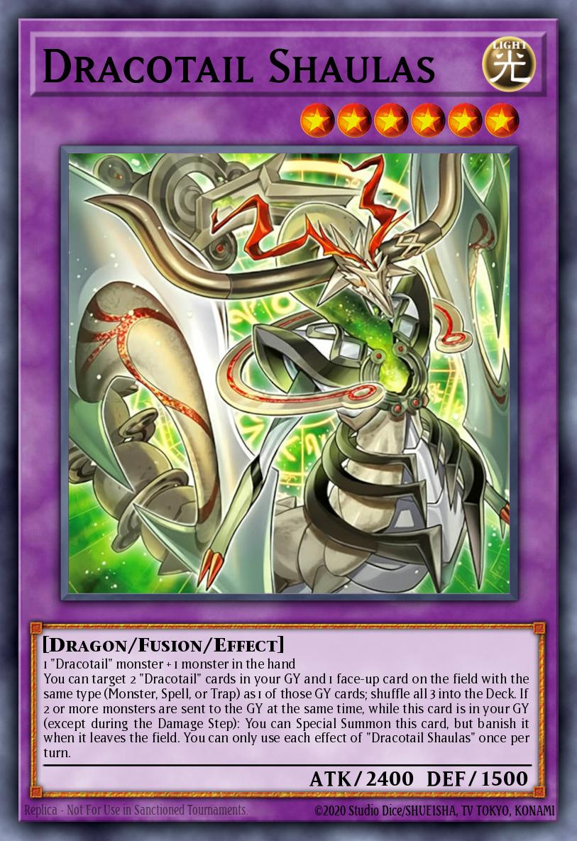 Dracotail Shaulas Starlight Rare BPRO-EN037 Burst Protocol Yugioh card