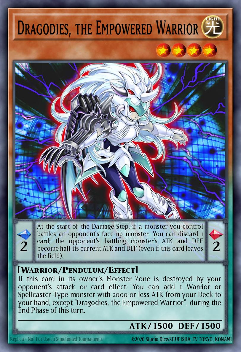 Dragodies the Empowered Warrior Common MP17-EN120 2017 Mega-Tin Mega Pack Yugioh card