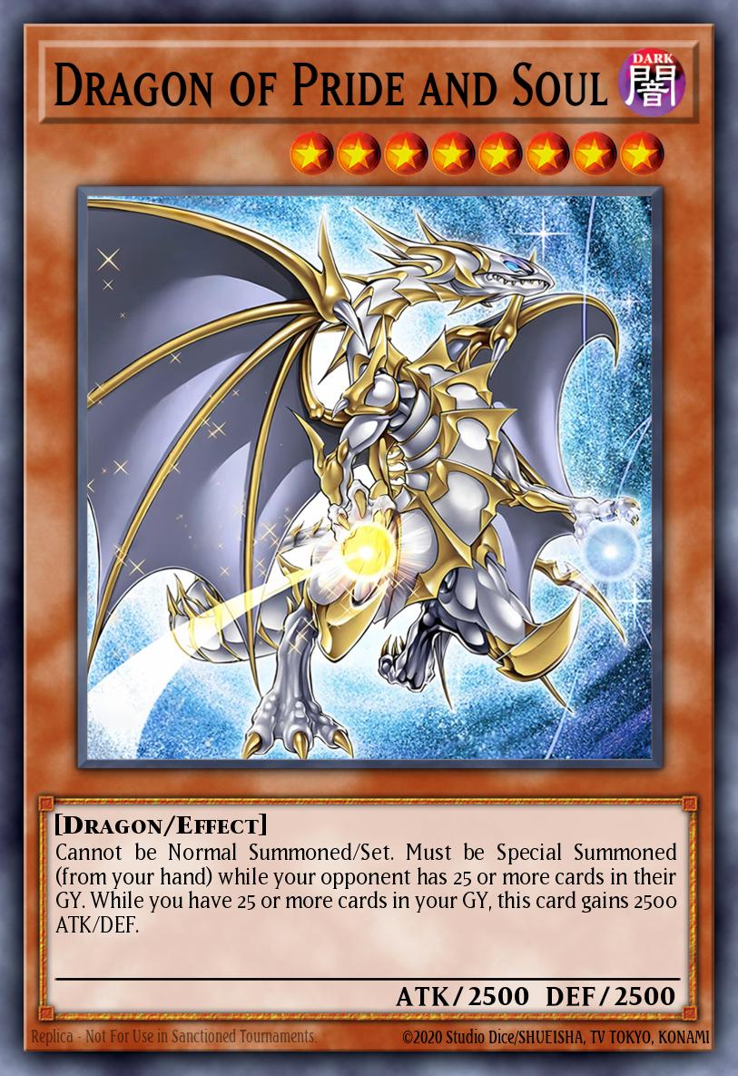 Dragon of Pride and Soul Quarter Century Secret Rare INFO-EN000 The Infinite Forbidden Yugioh card