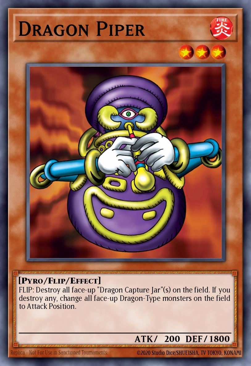 Dragon Piper Common DB2-EN040 Dark Beginning 2 Yugioh card