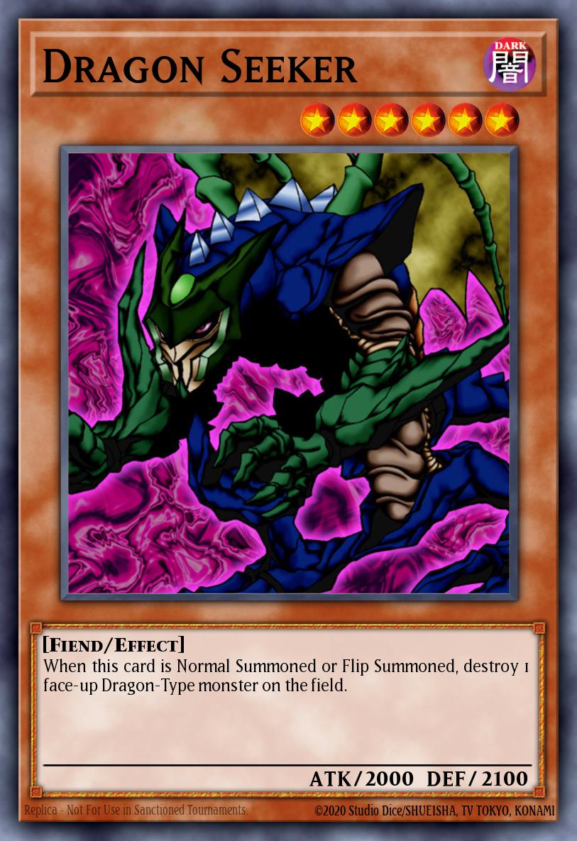 Dragon Seeker Common DB2-EN101 Dark Beginning 2 Yugioh card