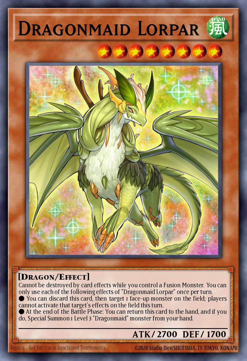 Dragonmaid Lorpar Ultra Rare BLMM-EN061 Battles of Legend Monster Mayhem Yugioh card