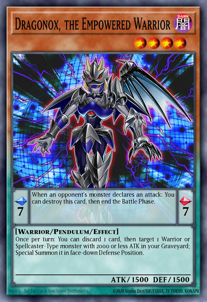 Dragonox the Empowered Warrior Super Rare CT13-EN006 2016 Mega-Tins Yugioh card
