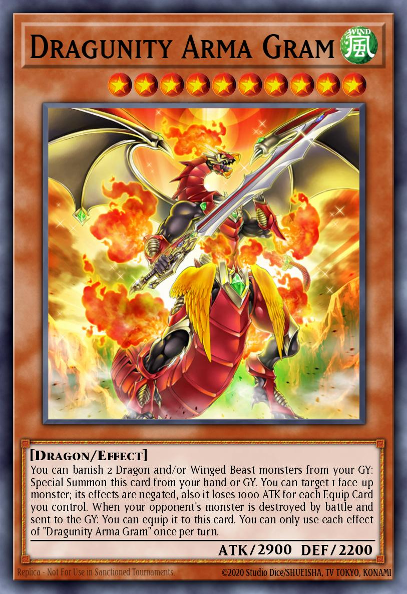 Dragunity Arma Gram Ultra Rare GFTP-EN036 Ghosts From the Past Yugioh card