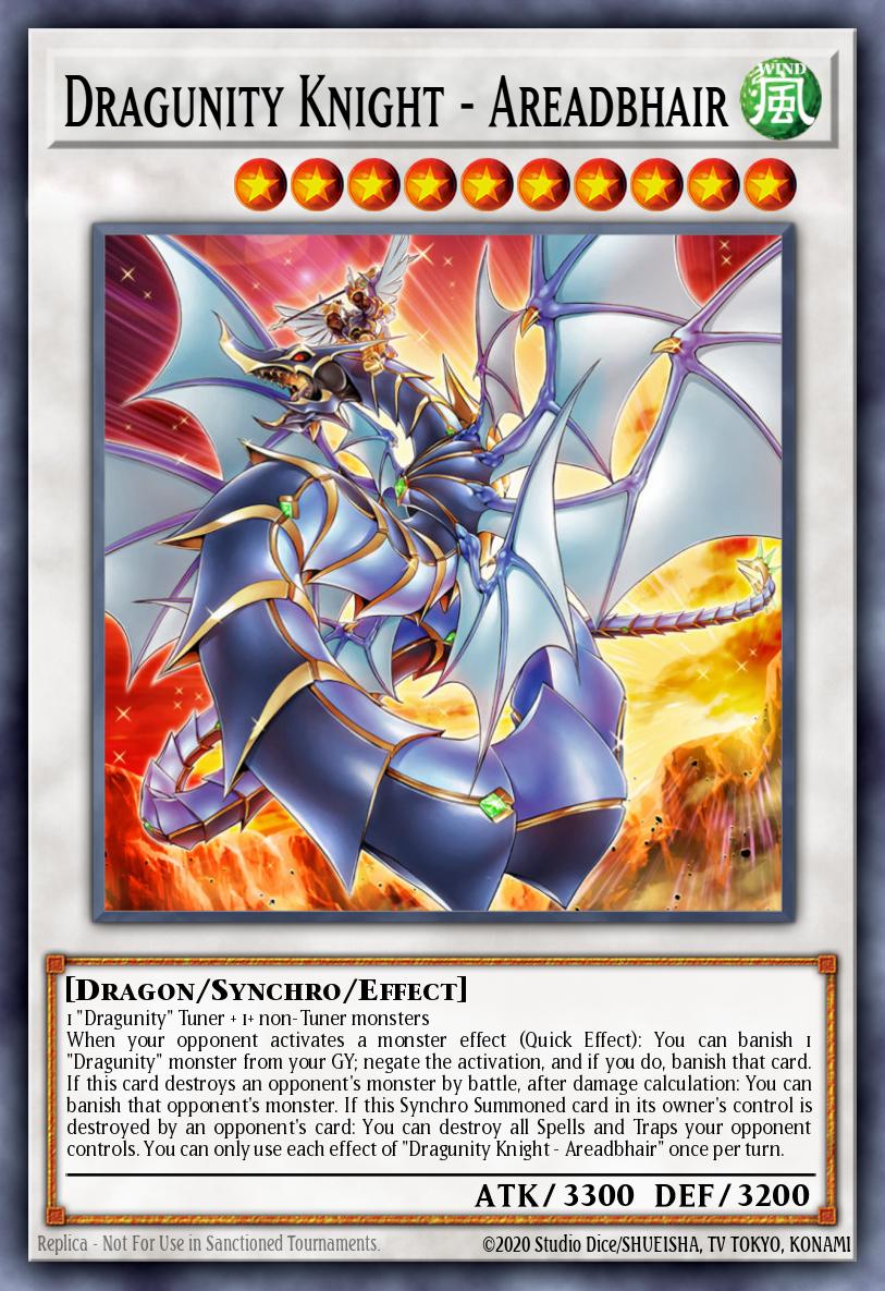 Dragunity Knight - Areadbhair Ultra Rare GFTP-EN043 Ghosts From the Past Yugioh card