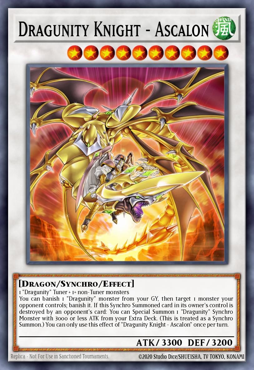 Dragunity Knight - Ascalon Secret Rare BLGG-EN091 Battles of Legend: Glorious Gallery Yugioh card