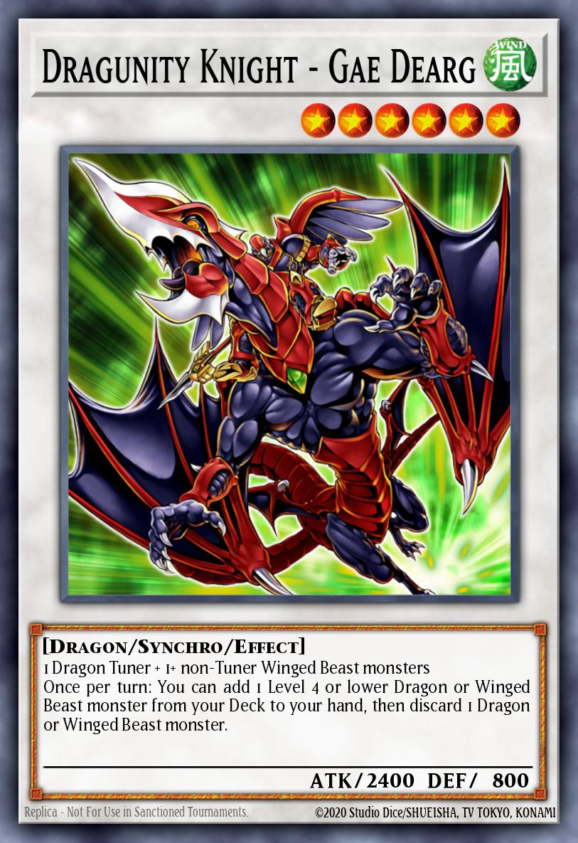 Dragunity Knight - Gae Dearg Ultra Rare BLLR-EN059 Battles of Legend Lights Revenge Yugioh card