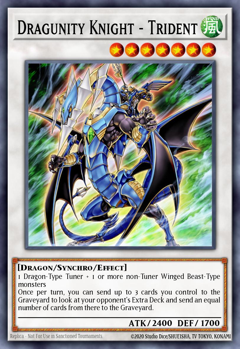 Dragunity Knight - Trident Duel Terminal Ultra Parallel Rare DT04-EN040 Duel Terminal 4 Yugioh card