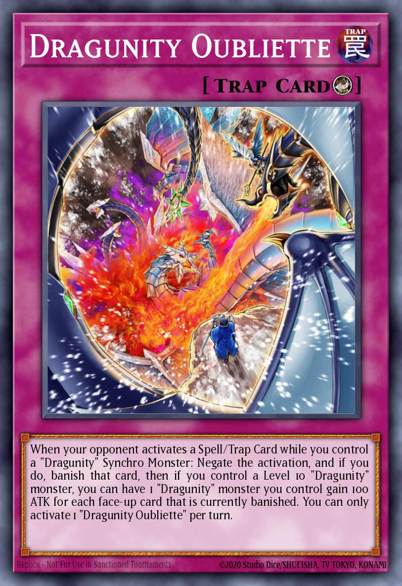 Dragunity Oubliette Ultra Rare GFTP-EN042 Ghosts From the Past Yugioh card