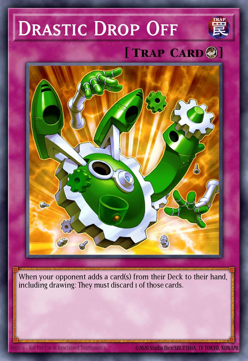 Drastic Drop Off Duel Terminal Normal Parallel Rare DT06-EN047 Duel Terminal 6a Yugioh card